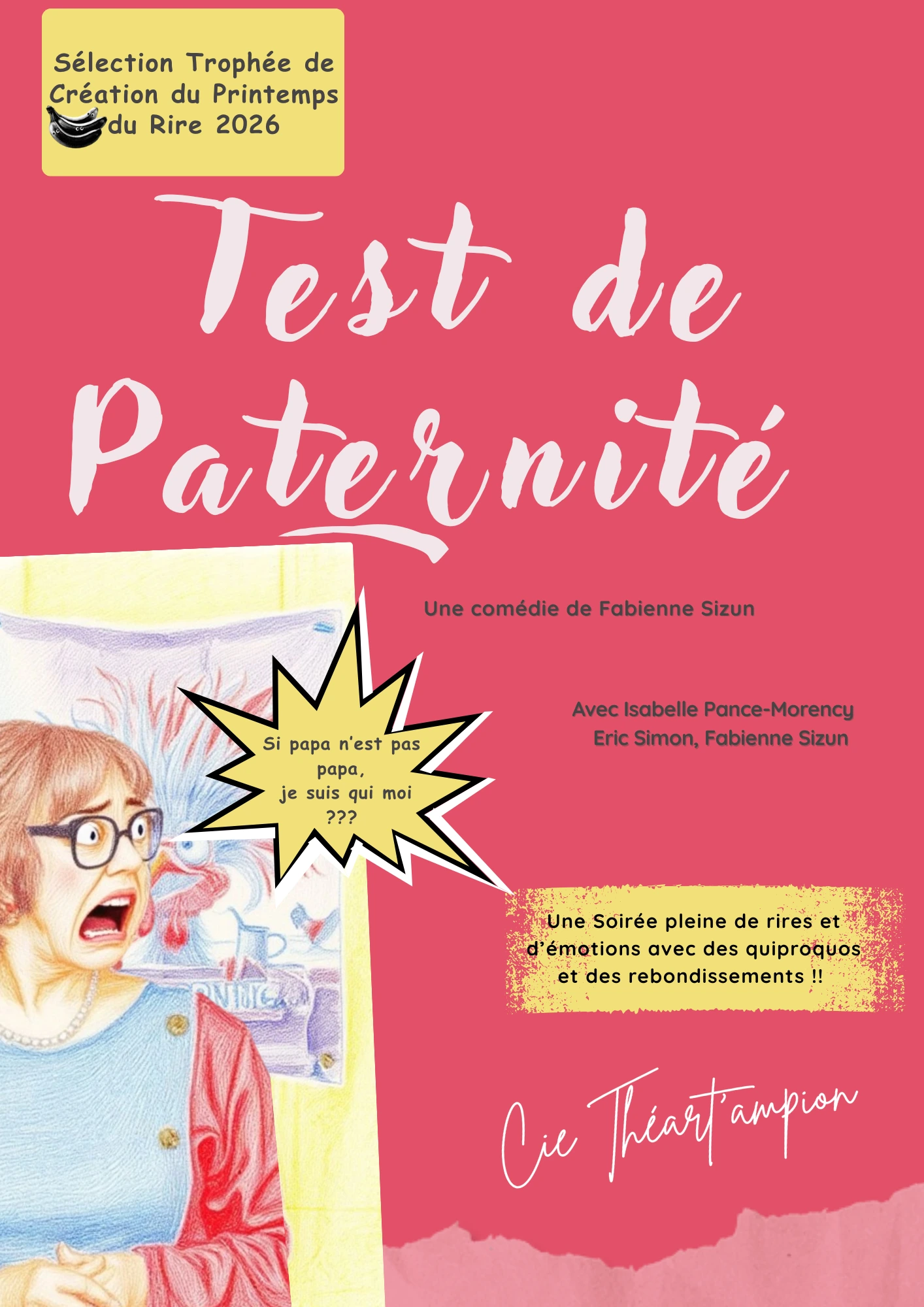 Affiche - Test de Paternité